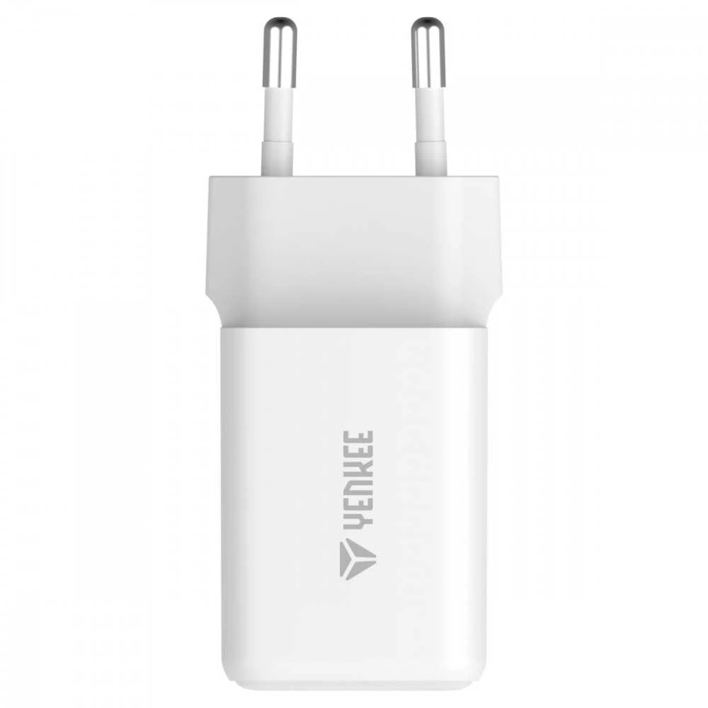 Yenkee Įkroviklis jungiama į tinklą USB C 45W 3A Power delivery 3.0 QC3.0 Balta