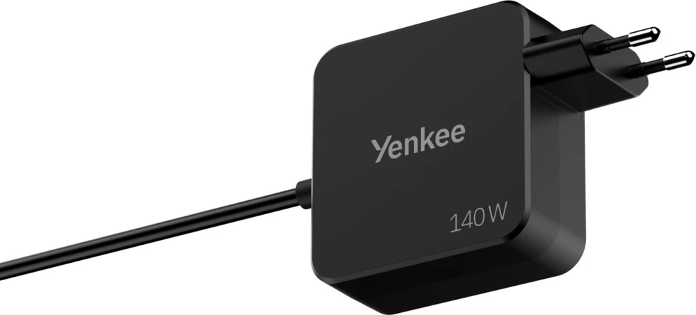 Yenkee Maitinimo šaltinis Įkroviklis 140w usb-c yau ntc140 pd 140w, kabelis 1.8m