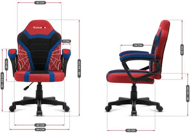 Žaidimų kėdė dla dziecka huzaro ranger 1.0 spider