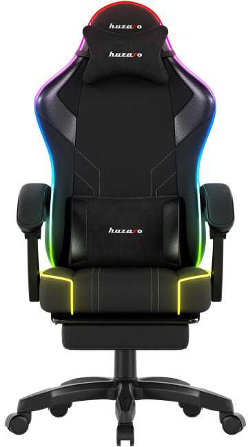 Žaidimų kėdė Huzaro Force 3.7 RGB, juodos spalvos