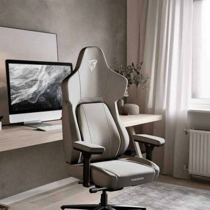 „ThunderX3 CORE Loft“ ergonominė žaidimų kėdė – šviesiai pilka
