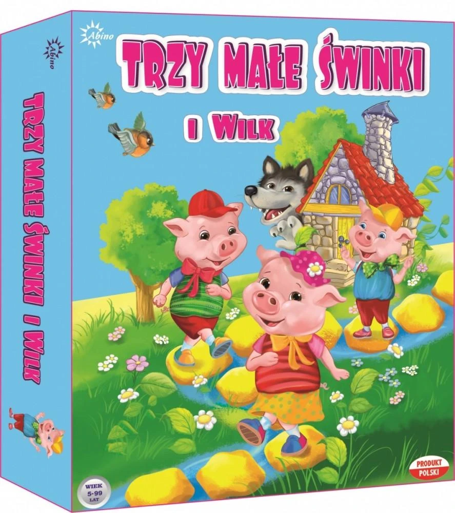 Dėlionė ABINO Žaidimas trys mažos kiaulytės