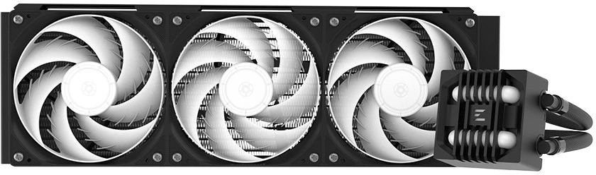 Zalman „Alpha2 se a36 bl 360 mm“ procesoriaus skysčio aušintuvas su vandens aušinimu