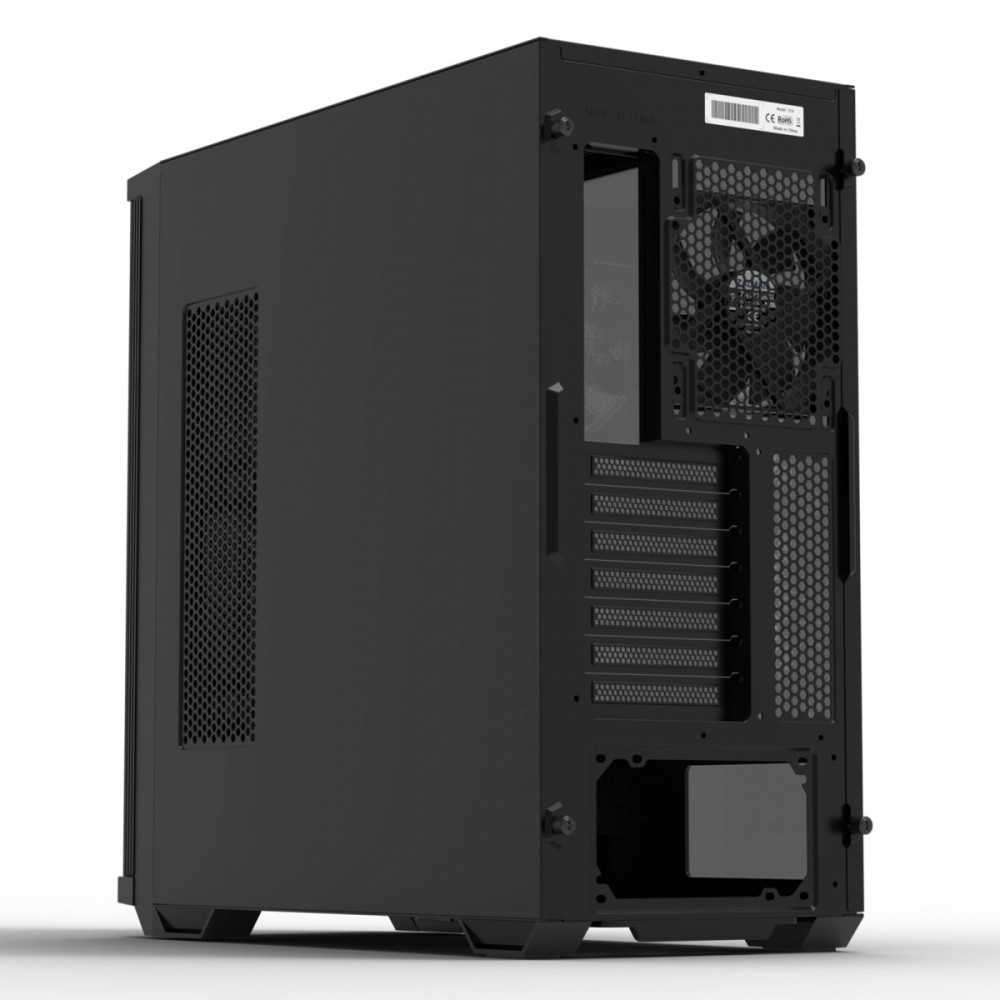 Zalman Case z10 atx vidurio bokšto juodas ventiliatorius x4