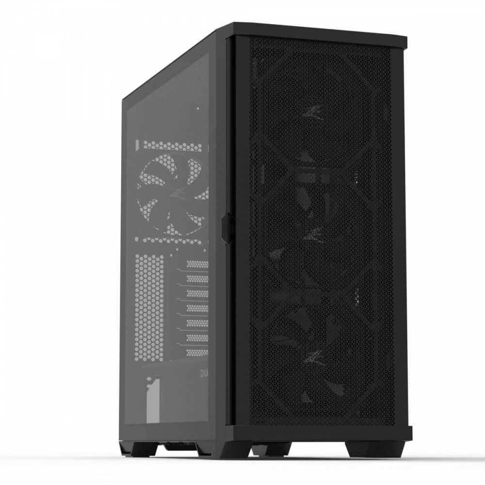 Zalman Case z10 atx vidurio bokšto juodas ventiliatorius x4