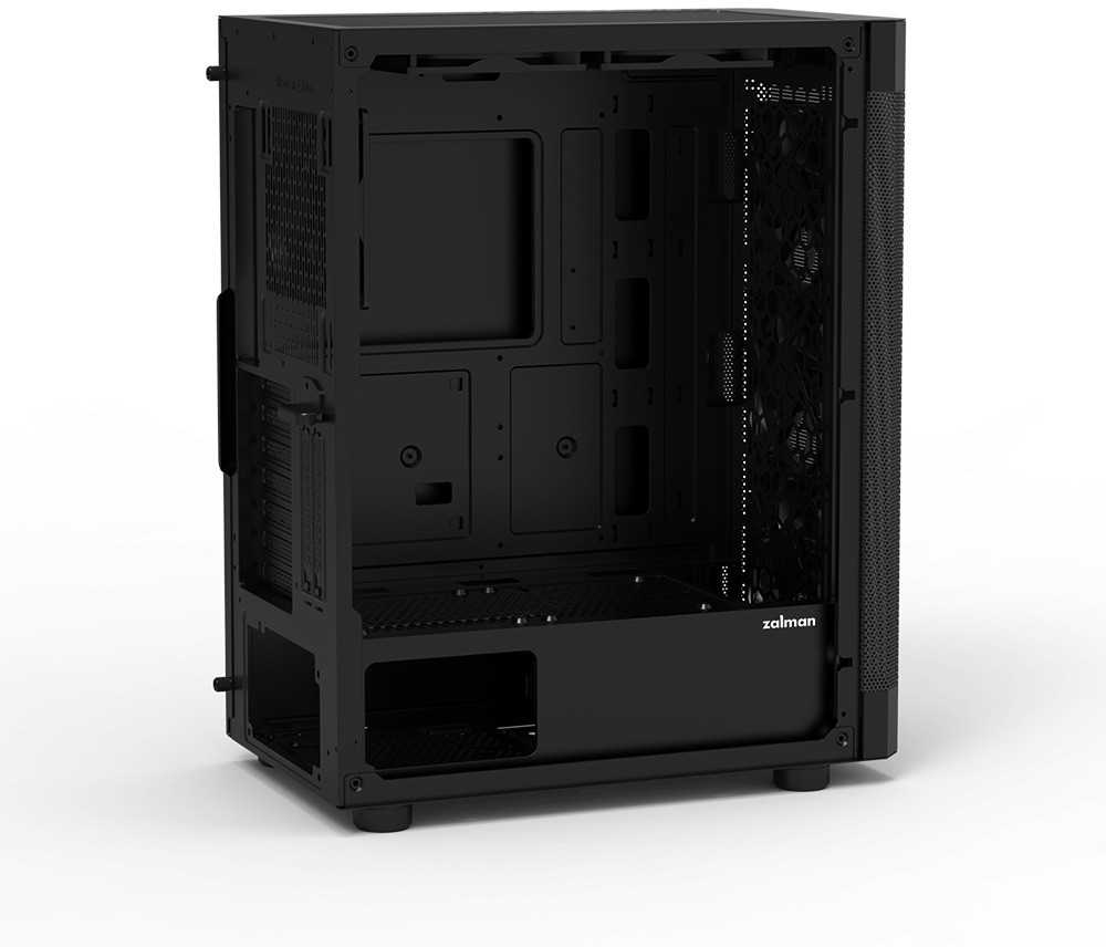 Zalman i4 atx vidutinio bokšto dėklas su 6 ventiliatoriais