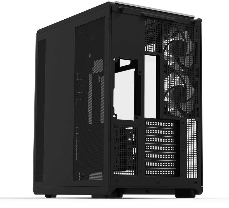 Zalman Obudowa P60 Mid-Tower 5x ARGB fans juoda