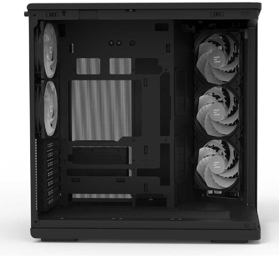 Zalman Obudowa P60 Mid-Tower 5x ARGB fans juoda
