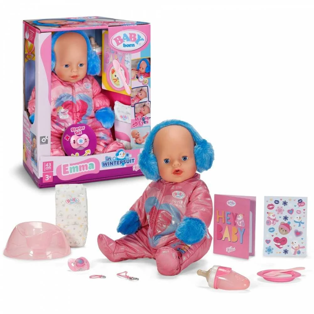 BABY Born Emma lėlė žiemos aprangoje