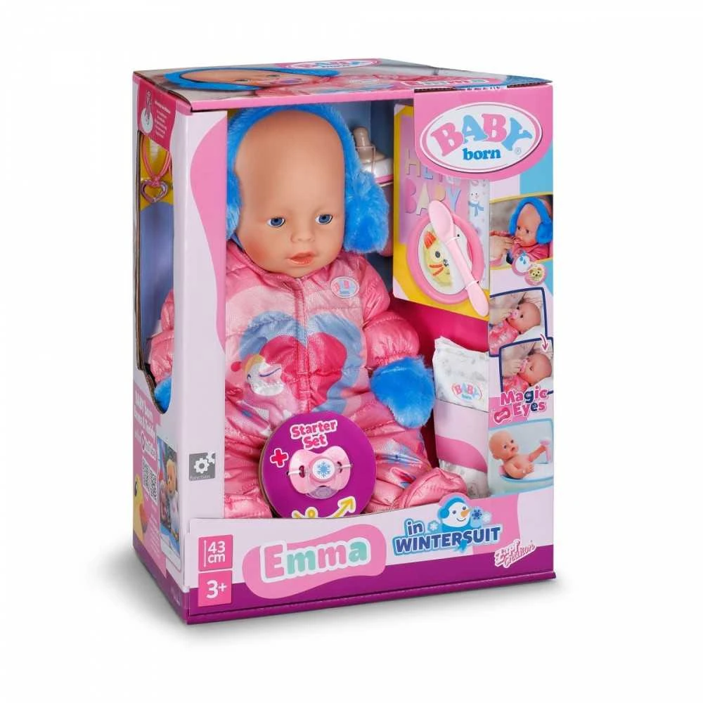 BABY Born Emma lėlė žiemos aprangoje