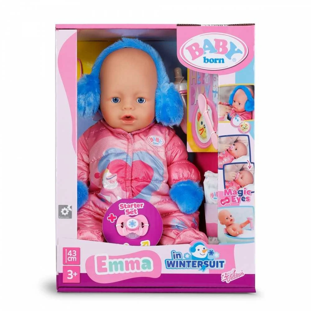 BABY Born Emma lėlė žiemos aprangoje