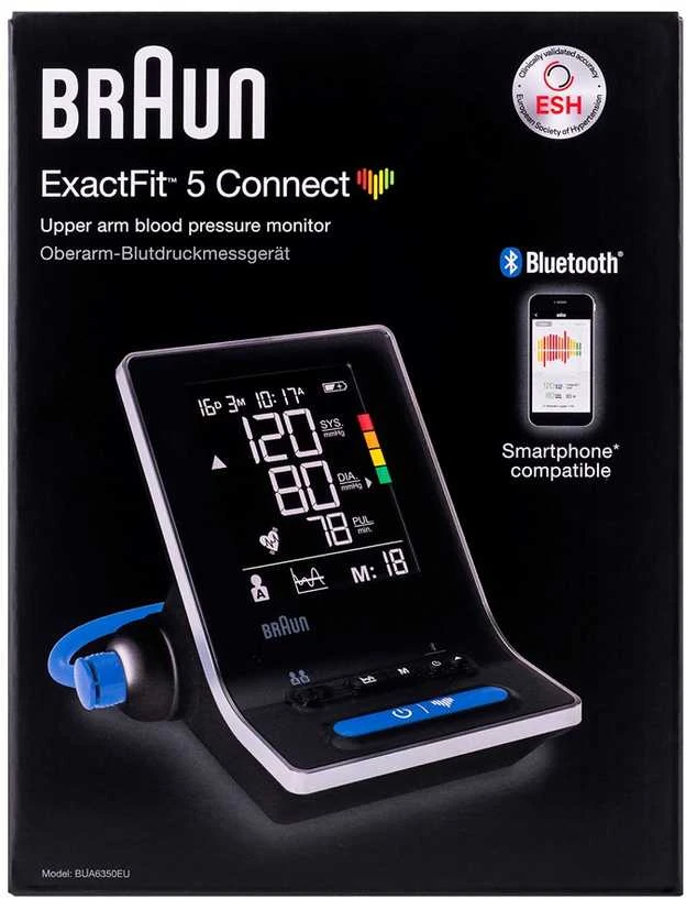 Kraujospūdžio matuoklis Braun ExactFit 5 - BUA6350