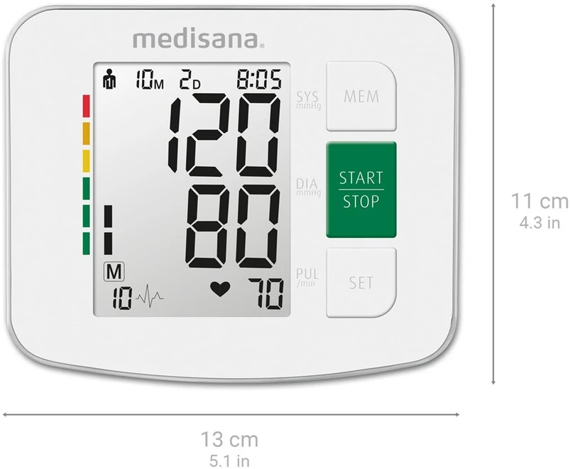 Kraujospūdžio matuoklis Medisana BU512 51162
