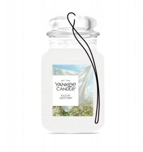 Yankee Candle Clean Cotton Car Jar rinkinys