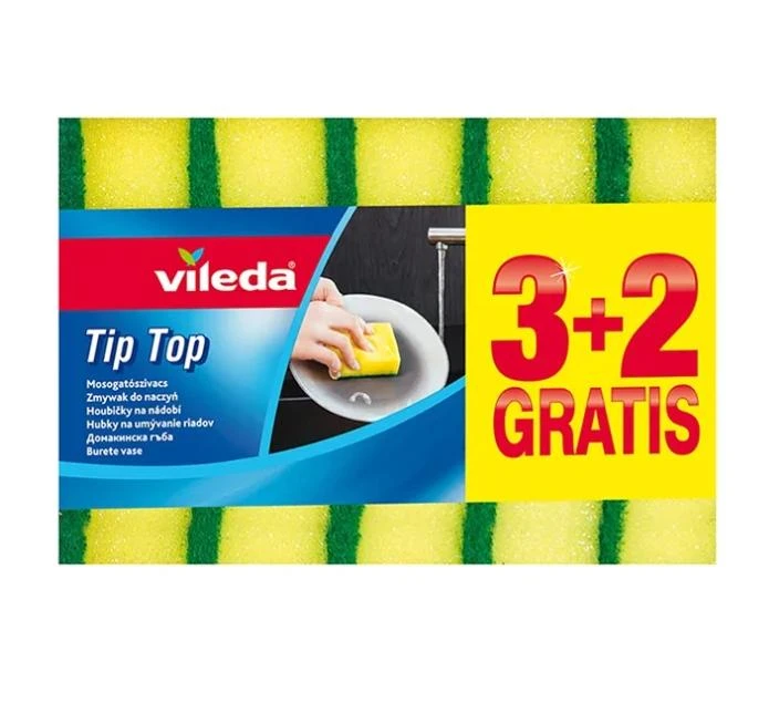 VILEDA Tip Top universalios kempinės kasdieniam valymui, 3 vnt.
