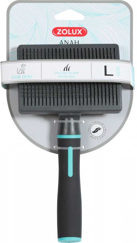 Šepetys gyvūnui Zolux ANAH SLICKER RETRACTABLE 470808