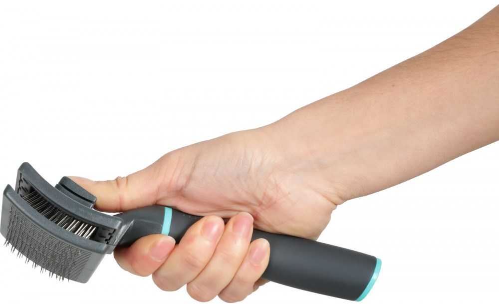 Šepetys gyvūnui Zolux ANAH SLICKER RETRACTABLE 470808