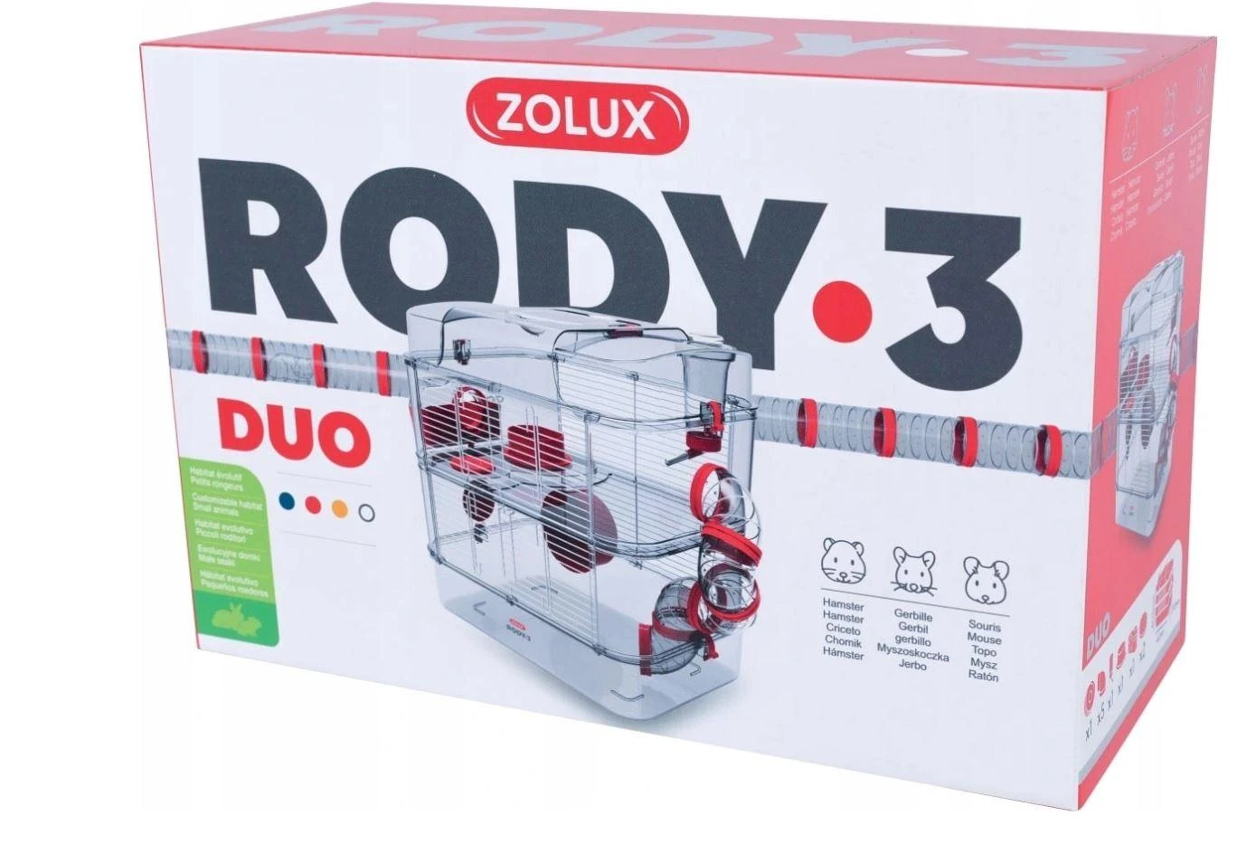 Graužikų Narvas - Zolux Rody 3 Duo