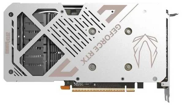 „Zotac“ žaidimų vaizdo plokštė „GeForce RTX 5060 Twin Edge OC“, balta