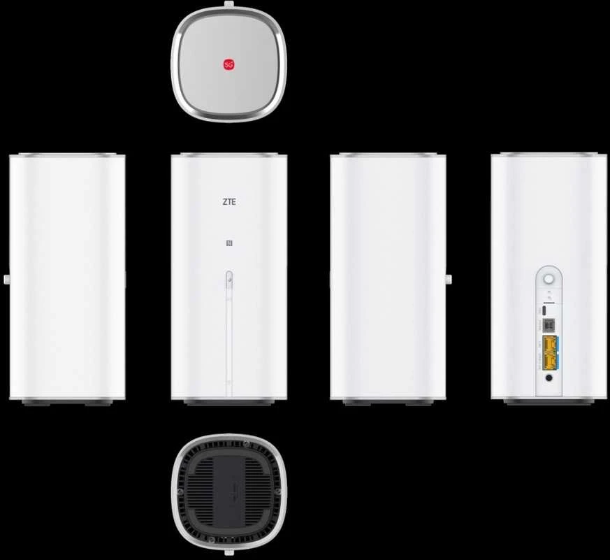 Maršrutizatorius ZTE MC8512 5G Ultra wi-fi 7 balta