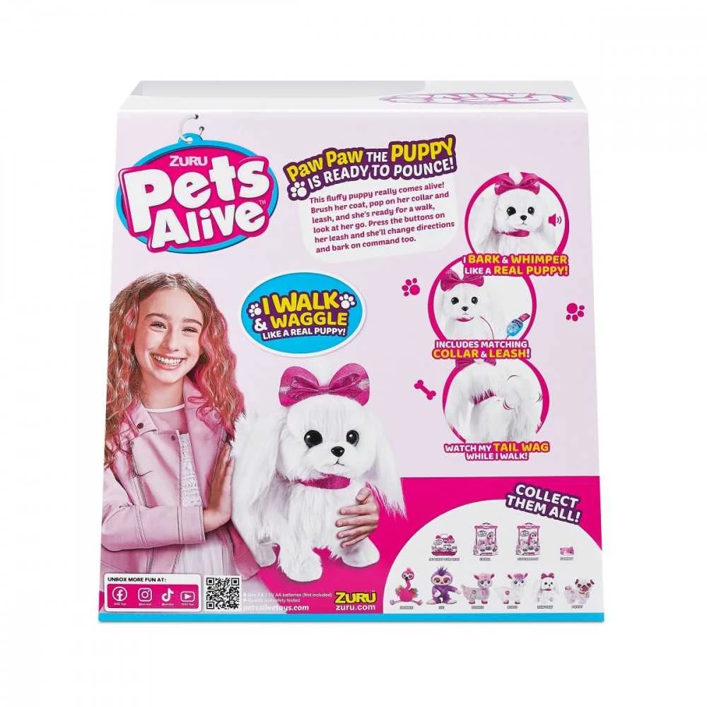Zuru Pets Alive Gyvieji augintiniai – vaikštinėjantis šuniukas S1 (9531)