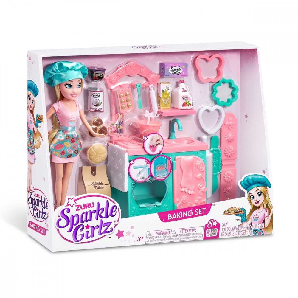 Sparkle *****ZURU Sp.Girlz lėlė + lėlių rinkinys 100183 50526