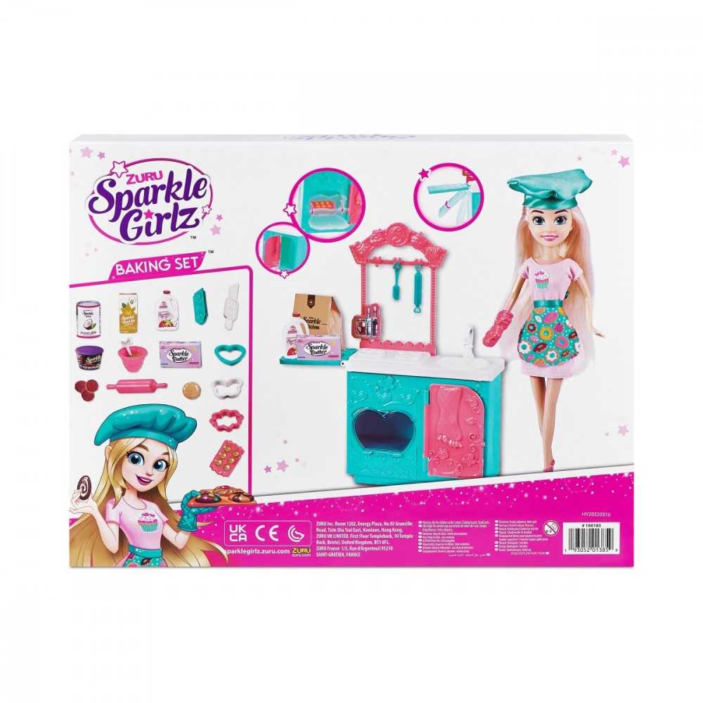 Sparkle *****ZURU Sp.Girlz lėlė + lėlių rinkinys 100183 50526
