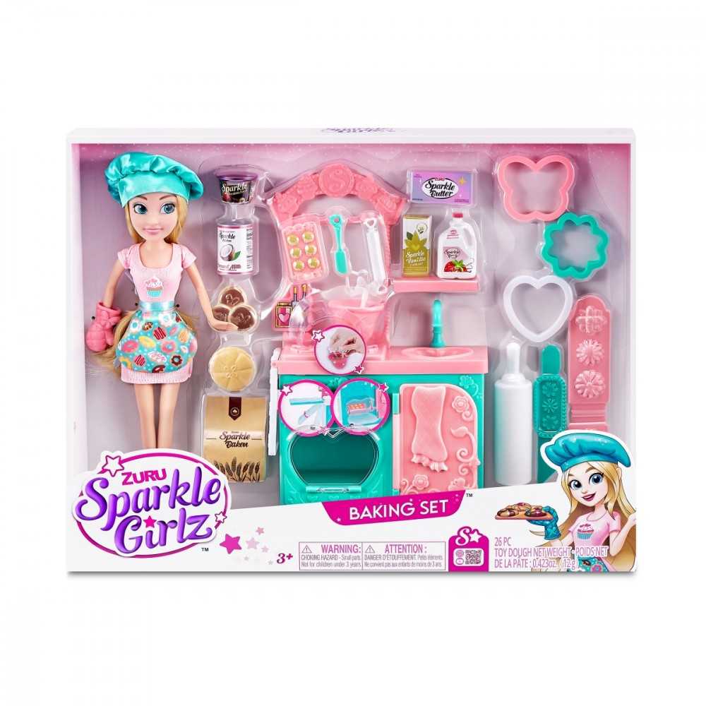Sparkle *****ZURU Sp.Girlz lėlė + lėlių rinkinys 100183 50526