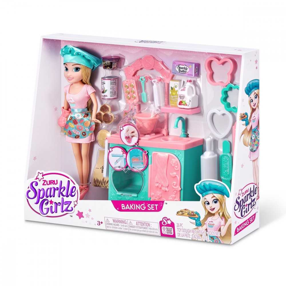 Sparkle *****ZURU Sp.Girlz lėlė + lėlių rinkinys 100183 50526