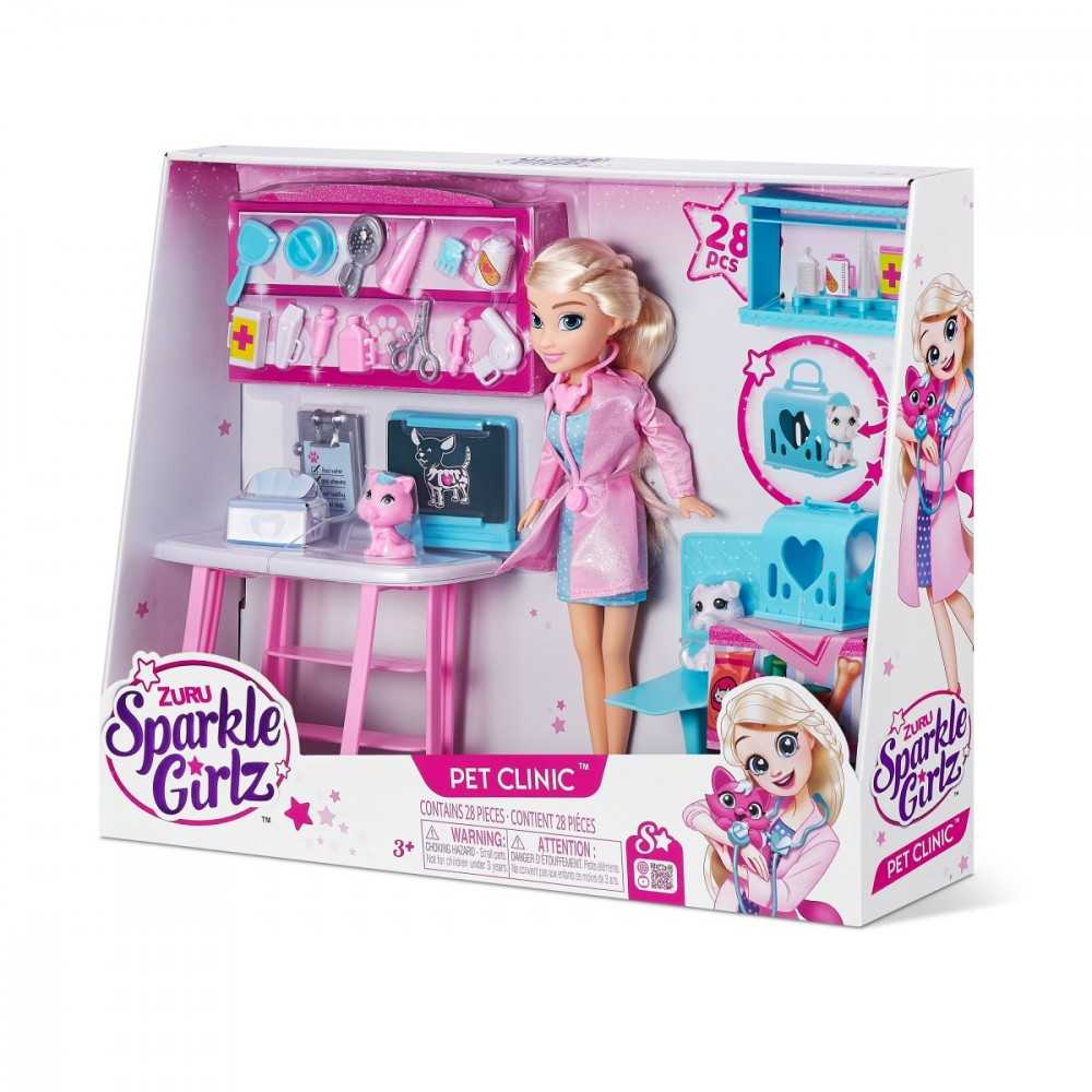 Sparkle_Girl Lėlė Sparkle Girlz Pet Clinic 100184, 10.5 cm