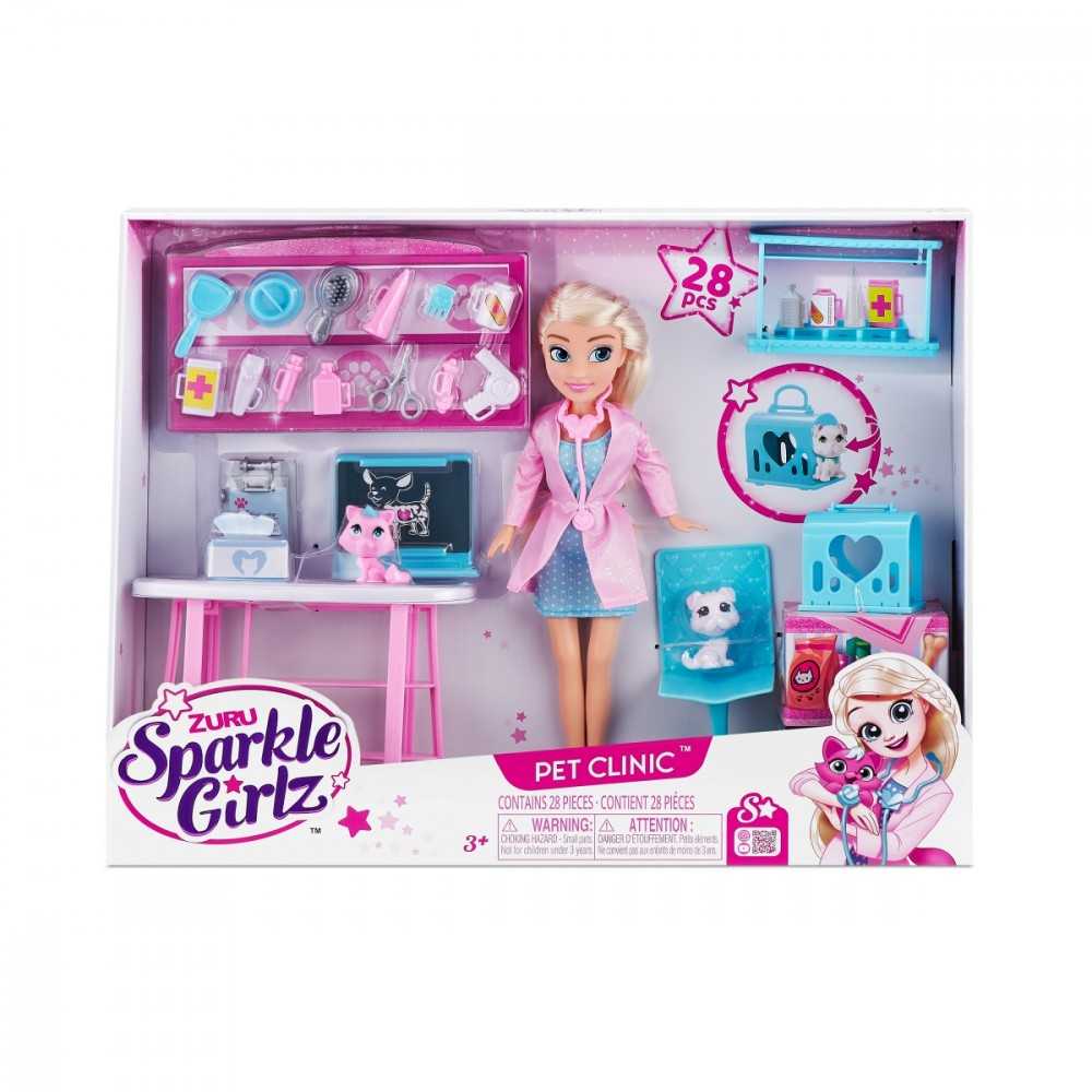 Sparkle_Girl Lėlė Sparkle Girlz Pet Clinic 100184, 10.5 cm