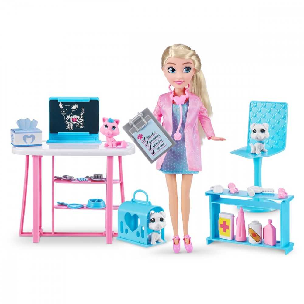 Sparkle_Girl Lėlė Sparkle Girlz Pet Clinic 100184, 10.5 cm