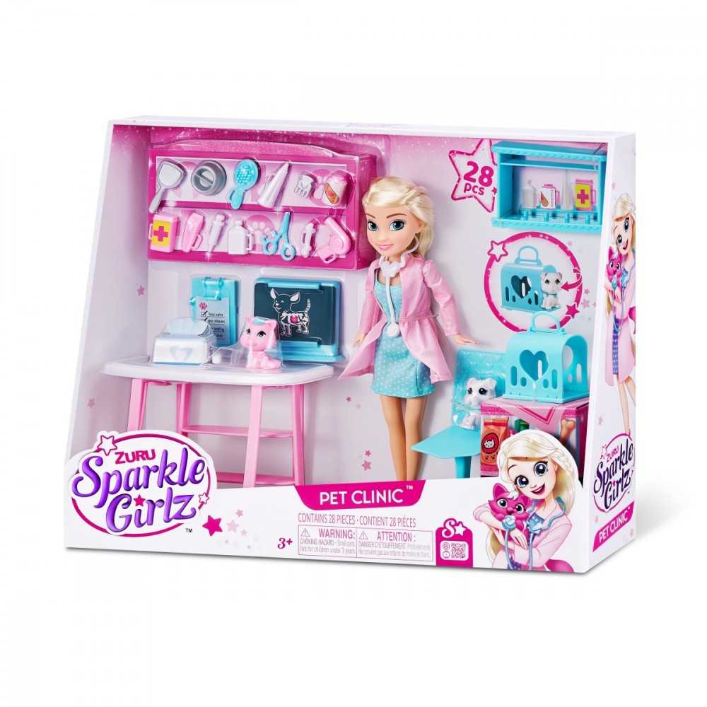 Sparkle_Girl Lėlė Sparkle Girlz Pet Clinic 100184, 10.5 cm