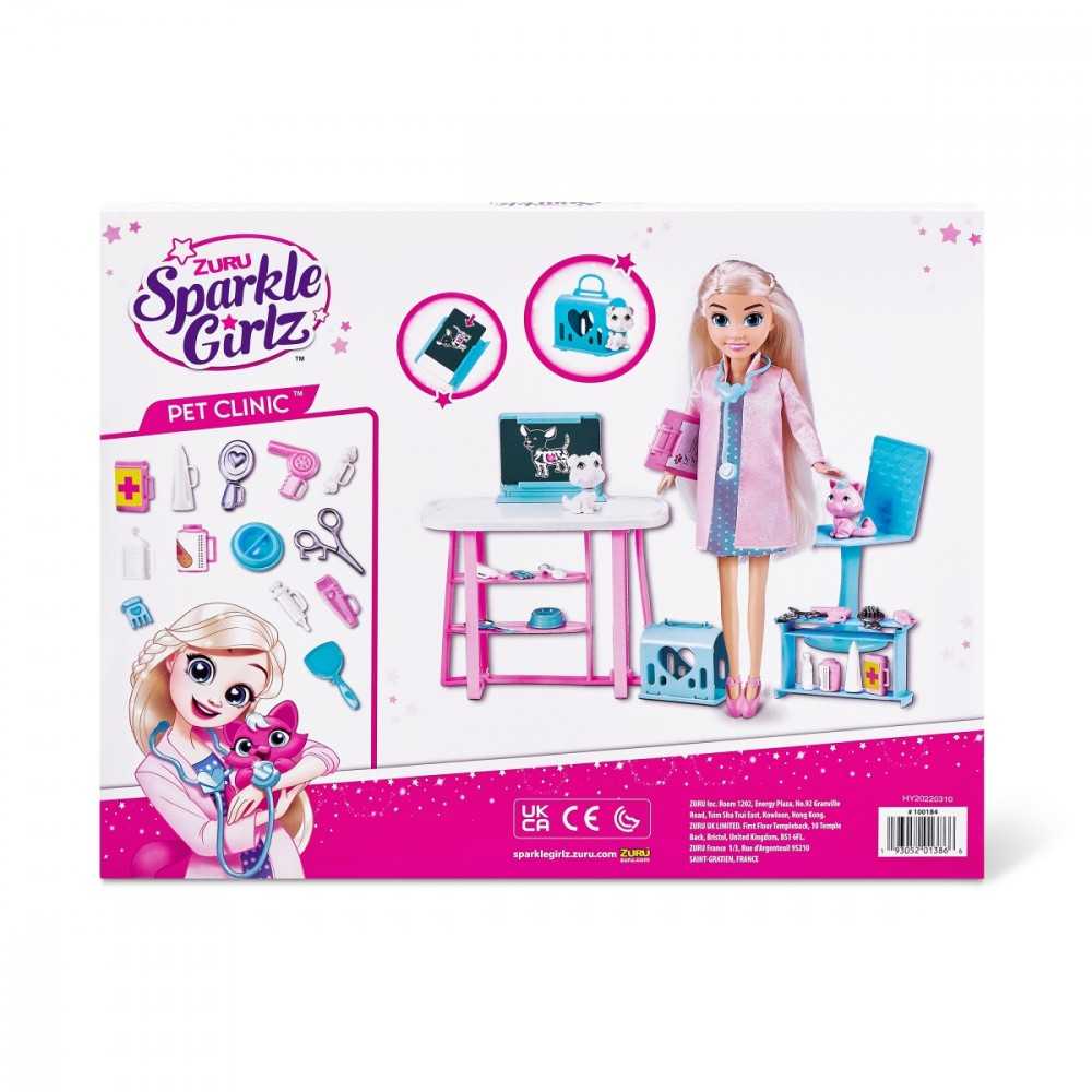 Sparkle_Girl Lėlė Sparkle Girlz Pet Clinic 100184, 10.5 cm