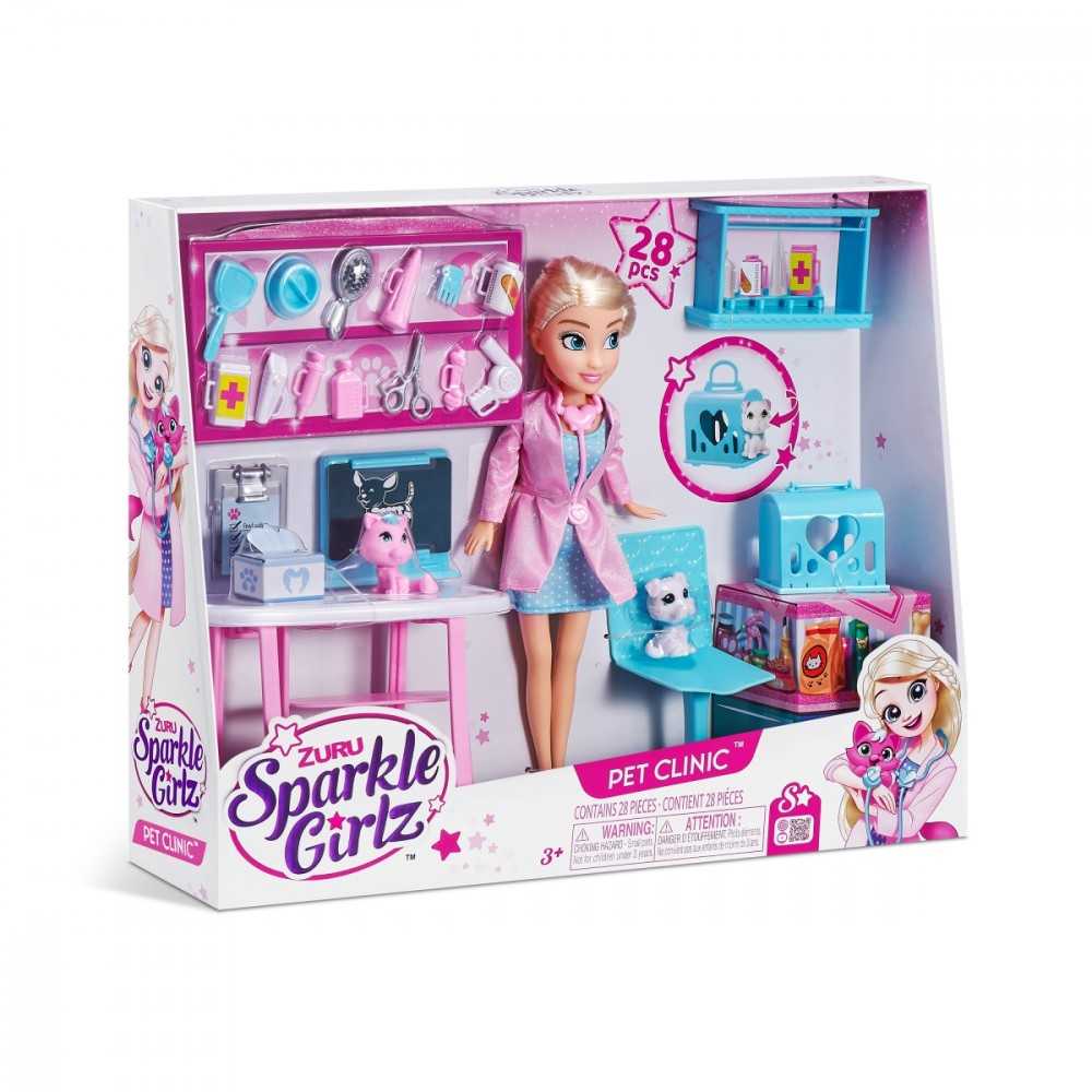 Sparkle_Girl Lėlė Sparkle Girlz Pet Clinic 100184, 10.5 cm