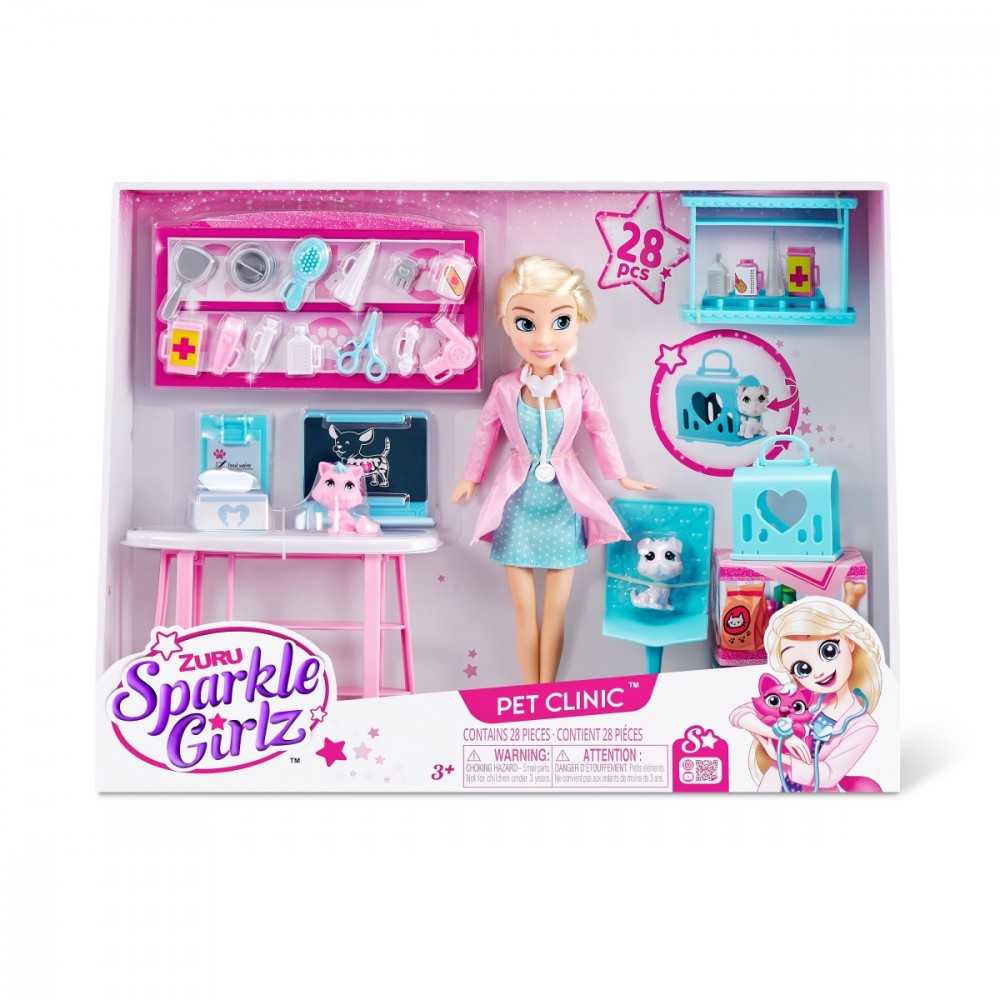 Sparkle_Girl Lėlė Sparkle Girlz Pet Clinic 100184, 10.5 cm