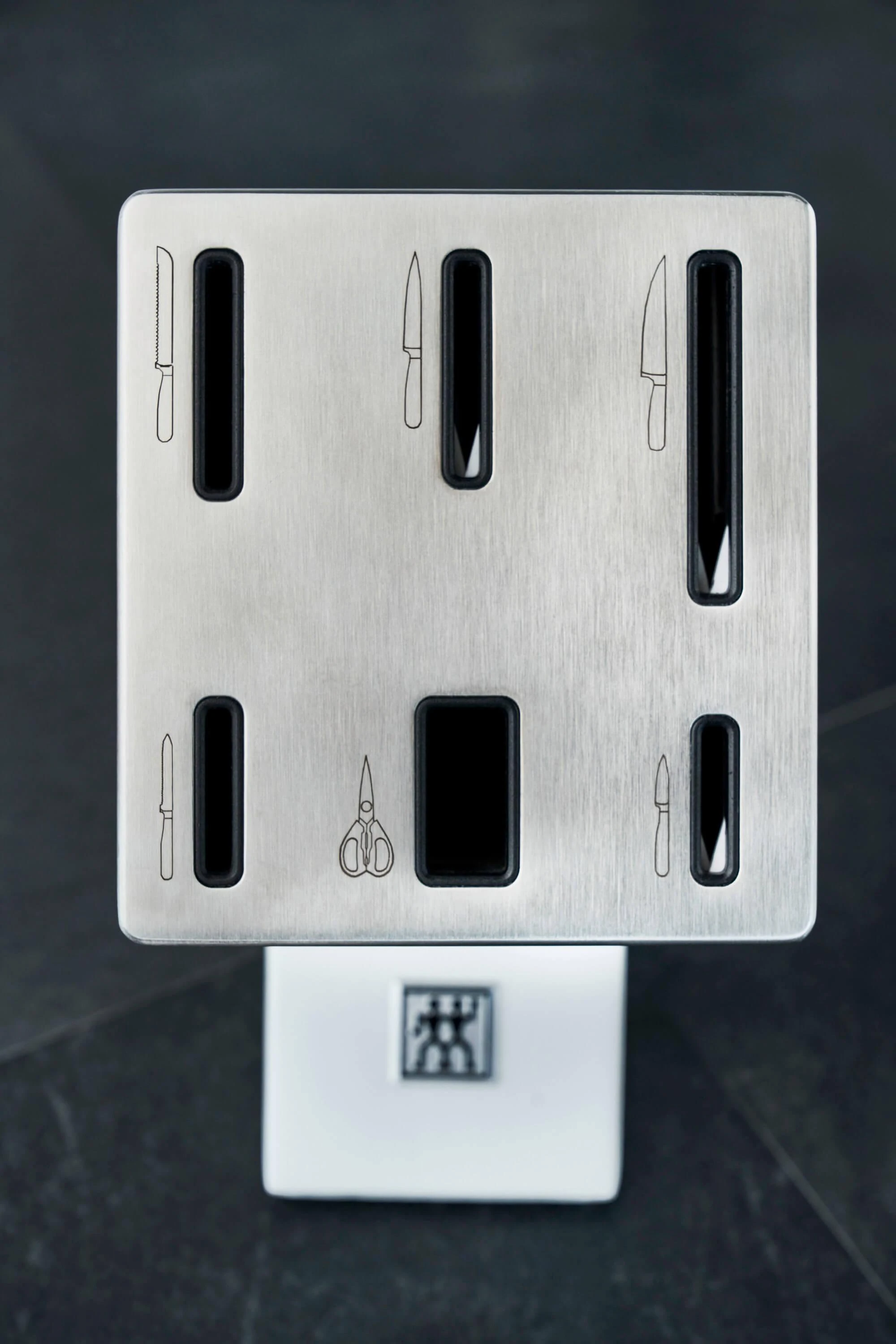 Virtuvės peilių rinkinys Zwilling Four Star 35148-207-0, 7 dalių, Baltas pagrindas