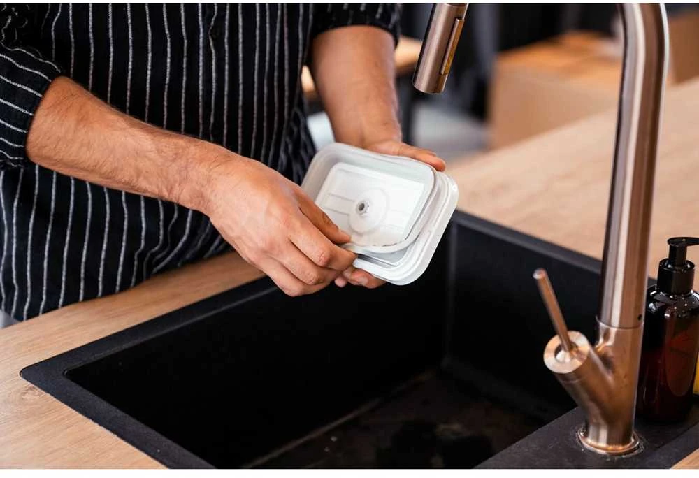 Zwilling Fresh & Save 36812-100-0 stiklinis laikymo konteineris - pilkas 2 ltr