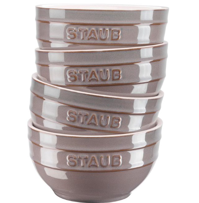 STAUB APVALUS DUBULAS 40508-152-0 12 CM - 4 VIENŲ RINKINYS