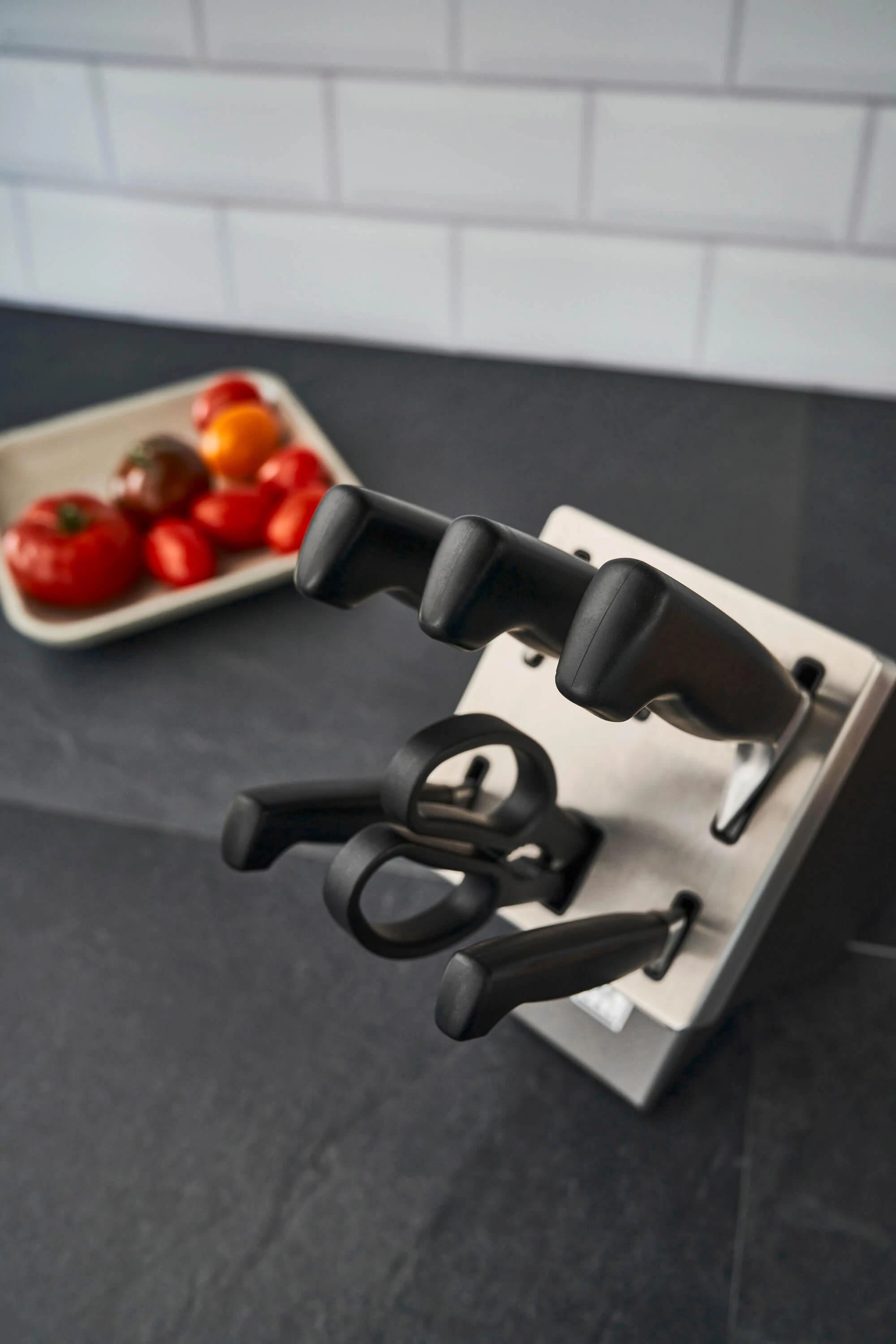 Zwilling Four Star 7 peilių rinkinys su bloku, pilkos spalvos