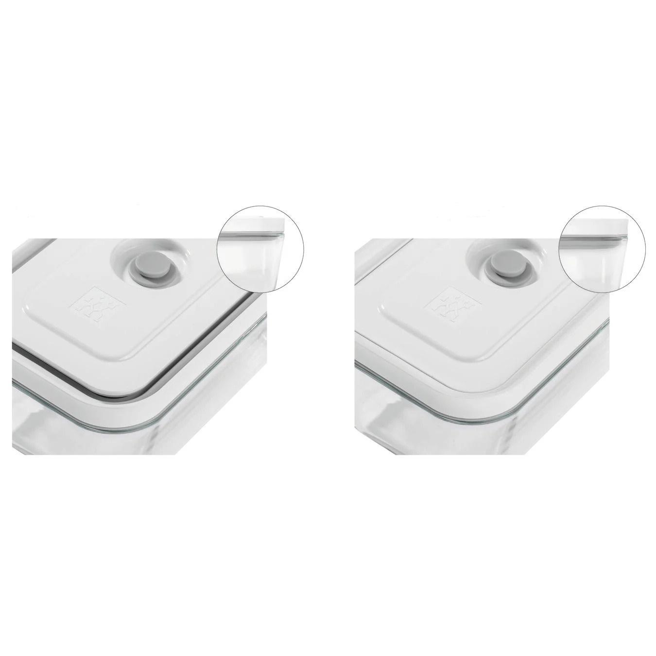 Stiklinis vakuuminis indas ZWILLING Fresh & Save, dydis: S, 0.35 l