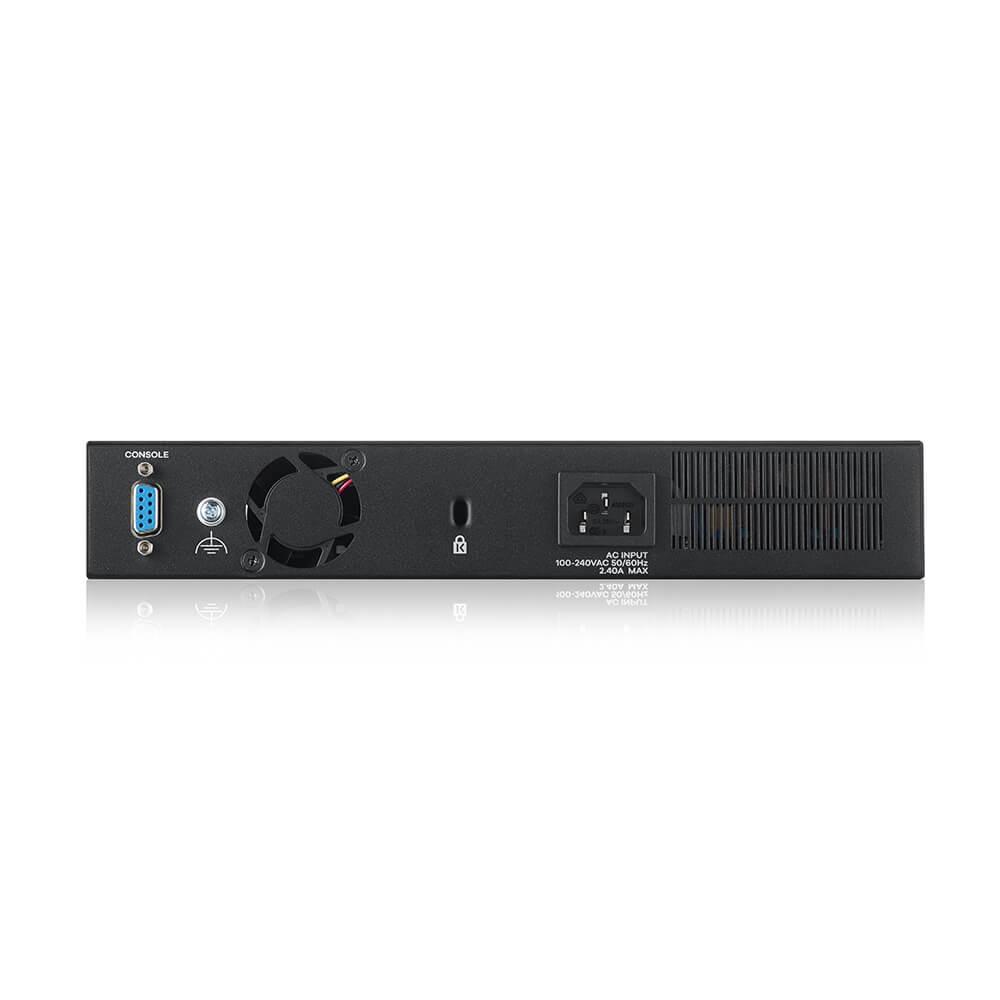 Šakotuvas ZYXEL GS2220-10HP, ES REGIONAS, 8 PRIEVADŲ GBE L2 POE KOMUTATORIUS SU GBE UPLINK (1 METŲ NCC PRO PACK LICENCIJA) (5 METŲ GARANTIJA)