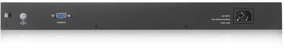 Šakotuvas ZYXEL GS2220-50HP, ES REGIONAS, 48 PRIEVADŲ GBE L2 POE KOMUTATORIUS SU GBE UPLINK (1 METŲ NCC PRO PACK LICENCIJA) (5 METŲ GARANTIJA)