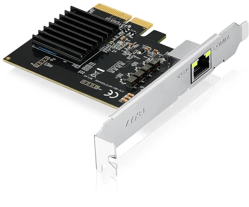 „Zyxel XGN100C v3 10G RJ45 PCIe“ tinklo plokštė