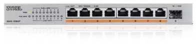 ZYXEL XMG-108 8 PORTS 2,5G + 1 SFP+, 8 PORTS 100W TOTAL POE++ DESKTOP MULTIGIG UNMANAGED DESKTOP SWITCH (2Y WARRANTY)