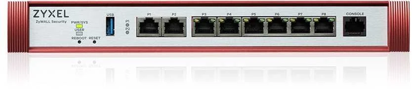 Maršrutizatorius ZYXEL USG FLEX 200 H, USER-DEFINABLE PORTS WITH 2*2.5G & , 6*1G, USB WITH 1 YR ENTRY DEFENSE PACK (5Y WARRANTY)