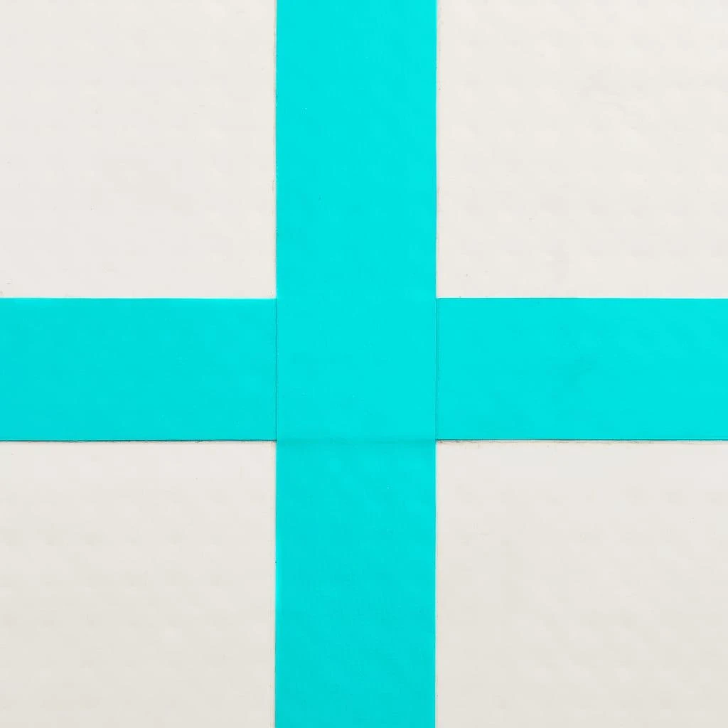 Pripučiamas gimnastikos kilimėlis, žalias, 200x200x15cm, PVC