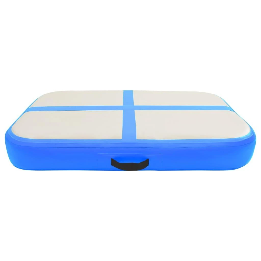 Pripučiamas gimnastikos kilimėlis, mėlynas, 60x100x10cm, PVC