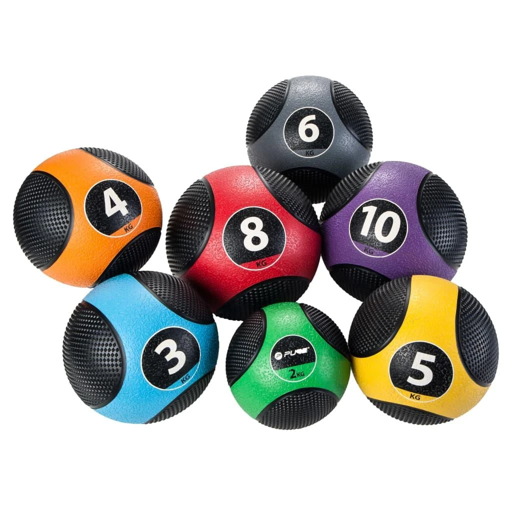 Pure2Improve Medizinball 2kg Grün