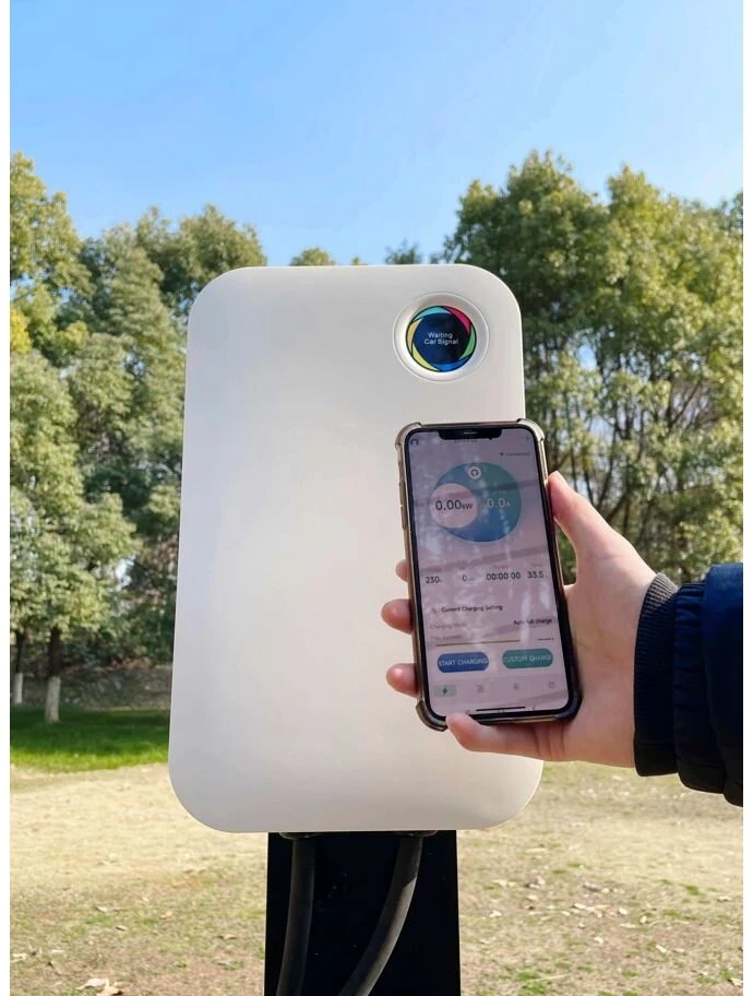 11 kW 3 Fazių wallbox krovimo stotele WB20 su Wi-fi funkcija